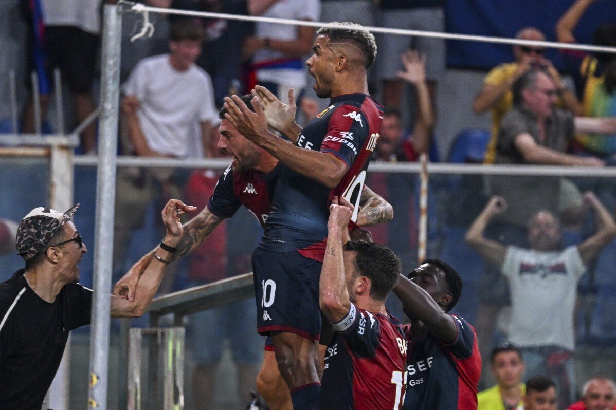 ค่าปรับสายชนะ Genoa ยึดอินเตอร์ ใจกาย 2-2 ถือด้วยการทำที่ร้อนของเธอรัม